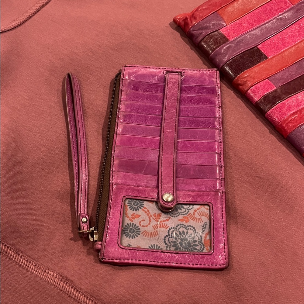 Miu Miu Colorblock Leather Wristlet Clutch - Picture 10 of 12